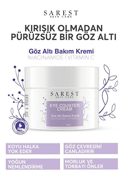 Sarest skincare Göz Altı Torbalanma ve Morluk Karşıtı Krem 100 ml