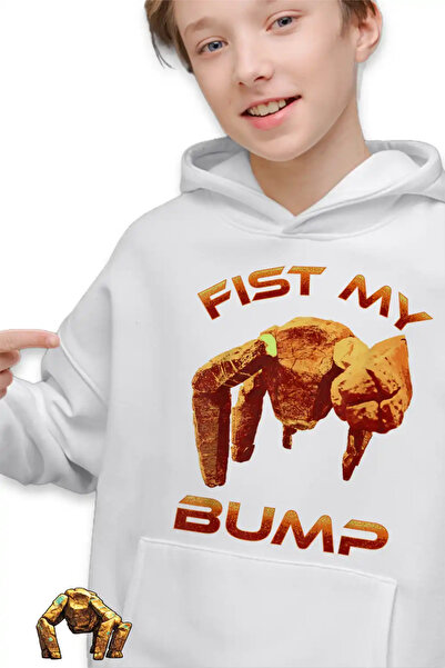 OEM Παιδικό Αγορίστικο Φούτερ με Κουκούλα Project Hail Mary Rocky Fist My Bum...