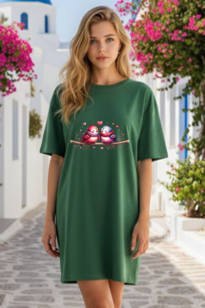 Pink Sky Γυναικείο μπλουζάκι με κοντό μανίκι και λαιμόκοψη, μεγάλο μέγεθος, ν...