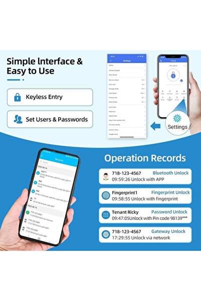 TTLOCK قفل ذكي تويا