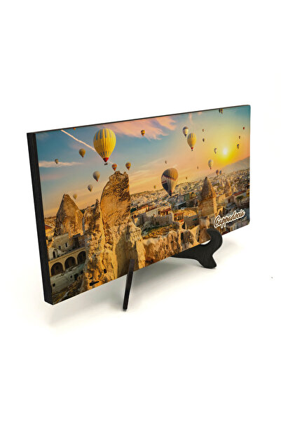 Sadrazam Επιτραπέζια βάση MDF με σχέδιο Καπαδοκίας 10x20 DRT-54