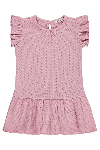 Civil Girls Φόρεμα με βολάν για 2-5 ετών - Ροζ