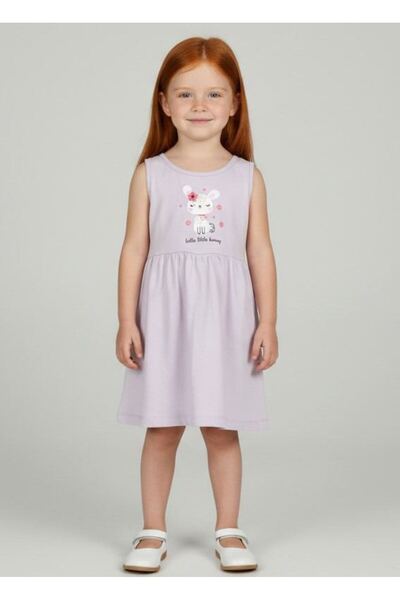 ALG Girls' Dress - 100% Cotton