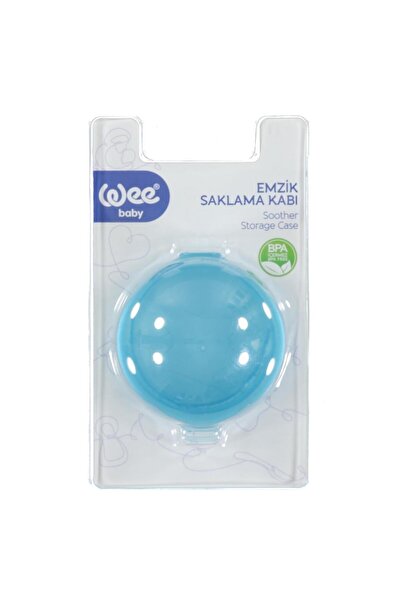 Wee Baby Emzik Saklama Kutusu - Mavi