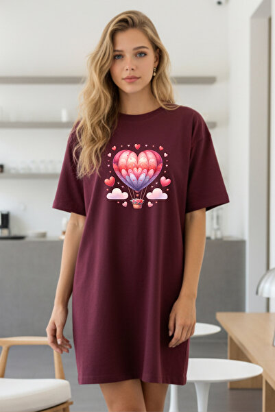 Pink Sky Γυναικείο μπλουζάκι με κοντό μανίκι και λαιμόκοψη, μεγάλο μέγεθος, ν...