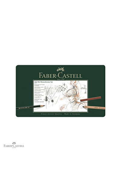 Faber Castell Set de desen Pitt Monochrome din 33 de piese de la Faber-Castel...