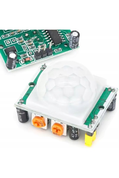 Rosfix Senzor de mișcare PIR HC-SR501 – Sensibilitate reglabilă |   5–20V, 7m...