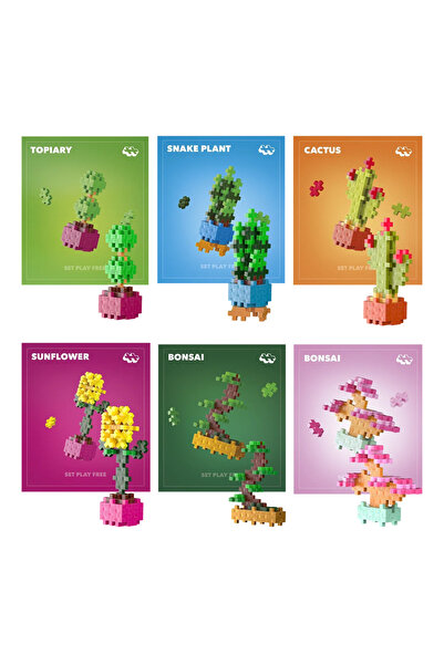 Plus Plus Plus-Plus Σετ Κατασκευών, ΦΥΤΑ