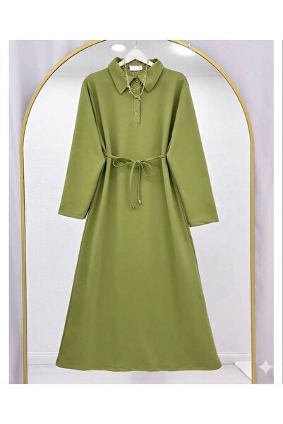 VOLT CLOTHİNG Γυναικείο φόρεμα πόλο με κορδόνια