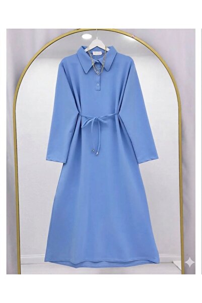 VOLT CLOTHİNG Γυναικείο φόρεμα πόλο με κορδόνια