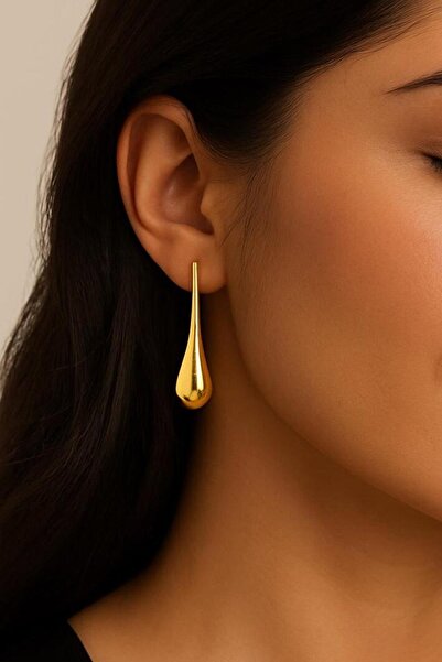 New Obsessions Gold Color Katre Earrings