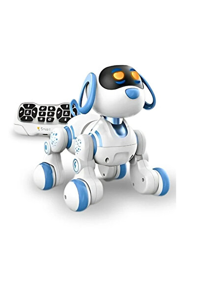 ByCaretta Uzaktan Kumandalı Çok Fonksiyonlı Akllı Aktivite & Eğlence Robot Köpek