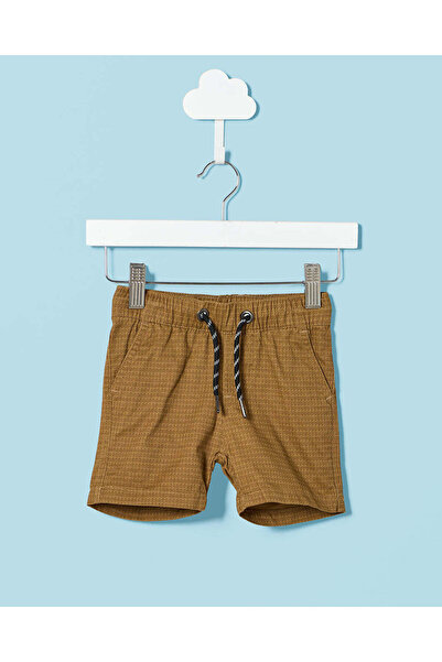 REDTAG Infant Boys Brown Bermuda Shorts