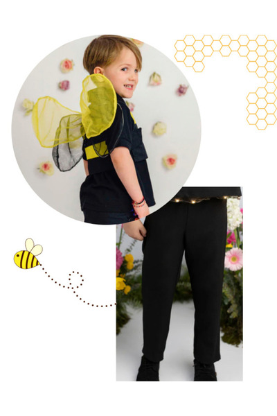 fustite cu luminite Στολή Μελισσοκόμου, 2 τεμάχια, Γιλέκο + Παντελόνι - 3-4 ε...