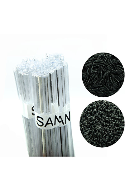 Rosfix Tijă de sudură din plastic SAN Transparent 100g |   42cm, Mix 8mm/3.5mm