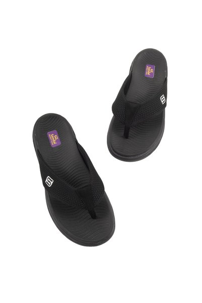 sandal spor Men's Flip Flops Sports Slippers Ss001-0588 Black