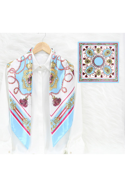 Deserto Fashion Gala Series Satin Polyemid Scarf - Glamorous Shine for Specia...