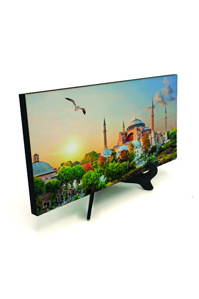 Sadrazam Επιτραπέζια βάση MDF με σχέδιο Αγίας Σοφίας 10x20 DRT-4