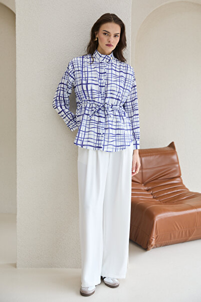 Melike Tatar Πουκάμισο με σχέδια 32-2826