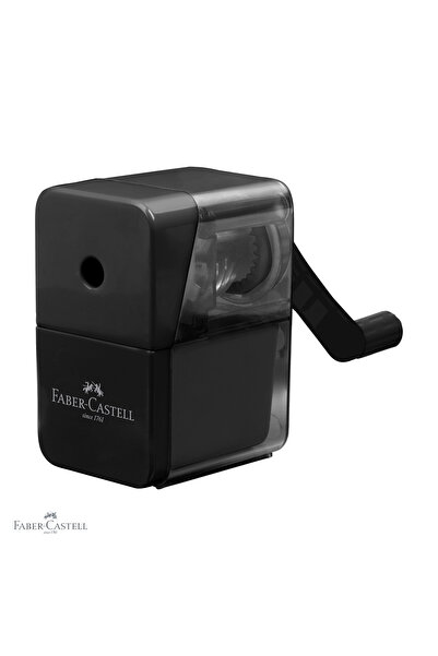 Faber Castell Ascuțitoare de birou fixă Faber-Castell, lamă din oțel, neagră,...