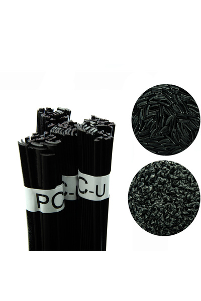 Rosfix Tijă de sudură din plastic PC-U – Negru 100g |   Sârmă de 42cm, 320–36...