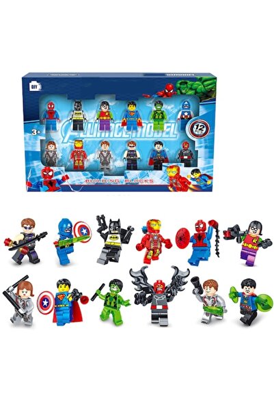 Marvel Σετ 12 Μίνι Φιγούρες Δράσης