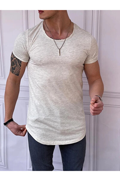 MODEFENDİ Tricou de bază din bumbac, croială ovală, slim fit