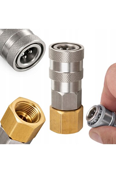 Rosfix QuickConnect M18 Racord INOX – Oțel Inoxidabil |   150 Bar Filet M18