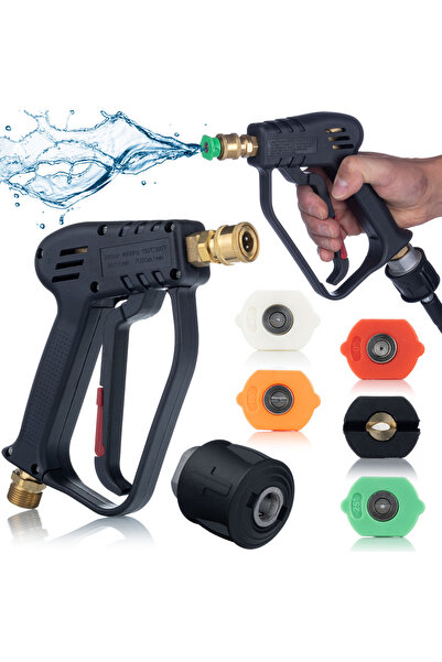 Rosfix Pistol de presiune – 5000PSI M22 |   1/4 QC compatibil cu Kärcher K2–K7
