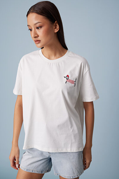 Nisan ΜΠΛΟΥΖΑΚΙ ΜΕ ΚΕΝΤΗΜΑ ΣΚΥΛΟΥ ΚΑΙ ΛΟΥΡΑΚΙ ΣΕ ΣΧΗΜΑ ΛΑΚΑΝΑΣ