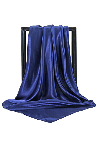 Deserto Fashion Pure Color Shiny Polyester Satin Scarf - Vibrant Shades with ...