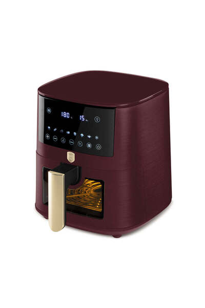 OferteTop Airfryer Cu Ecran Digital Și Fereastră Vizibilă (8 L)