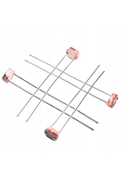 Rosfix LightSense GL5528 – Fotorrezistor LDR 10K–20KΩ |   5 mm Set de 2