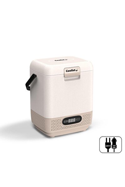Coolist CLK12C 12/24Volt/ 220Volt 12 Litre Taşınabilir Kompresörlü Oto Buzdolabı