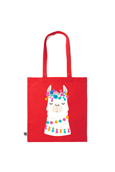 Intelli ® Sacosa bumbac -friendly pentru cumparaturi cu manere lungi, Decorat...