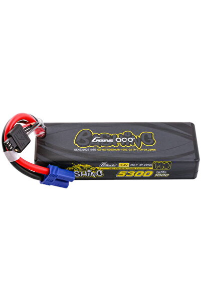 GENS ACE G-Tech 5300mAh 7.4V 100C 2S1P Lipo cu EC5