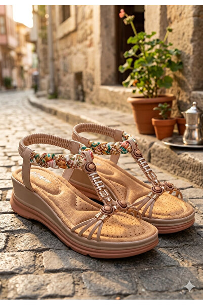 Deniz Terlik Γυναικεία Ορθοπεδικά Αντιολισθητικά Κομψά Ελαφριά Σανδάλια