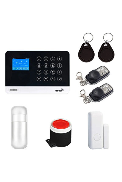 Widjit Πλήρες έξυπνο σύστημα συναγερμού WiFi, GSM, RFID, συμβατό με Tuya / Sm...