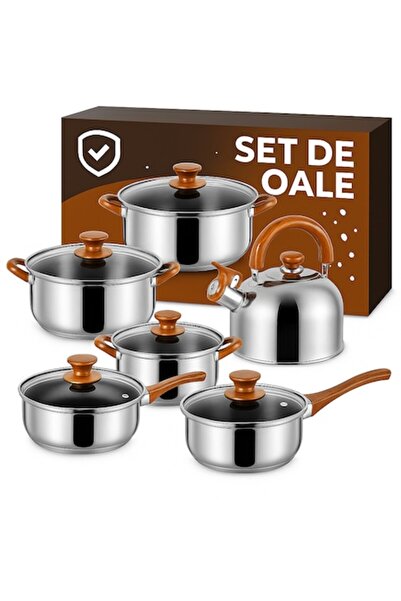 DIGIMAT STORE Σετ Κατσαρολών Υψηλής Ποιότητας από Ανοξείδωτο Ατσάλι DIGIMAT S...