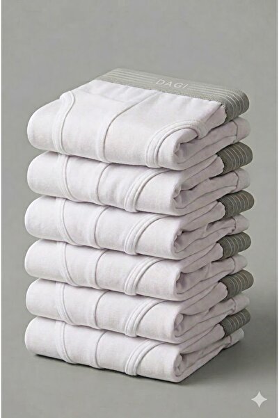 Dagi D4180 Erkek 6'lı Slip Külot Paketi Tencel Micro Modal Yumuşak Bel Bandı