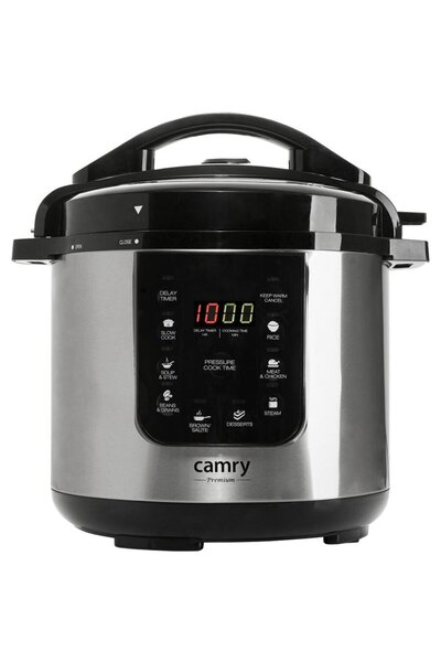 CAMRY CR 6409 1000 W 6L Slow Cook Inox