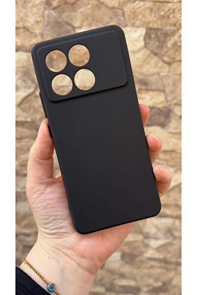 Vip Case Poco X6 Pro 5G Uyumlu Silikon Darbe Emici Klasik Korumalı Rubber Kılıf