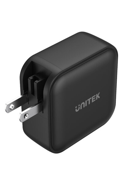 Unitek ÎNCĂRCĂTOR GAN 4 PORTURI, PD 100W, QC3.0, USB-C, negru