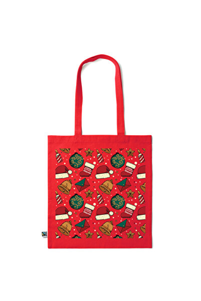 Intelli ® Sacosa bumbac -friendly pentru cumparaturi cu manere lungi, Winter ...