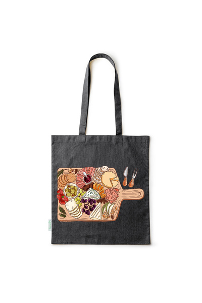 Intelli ®   Οικολογική βαμβακερή τσάντα αγορών με μακριά χερούλια, Επιλογή Τυ...