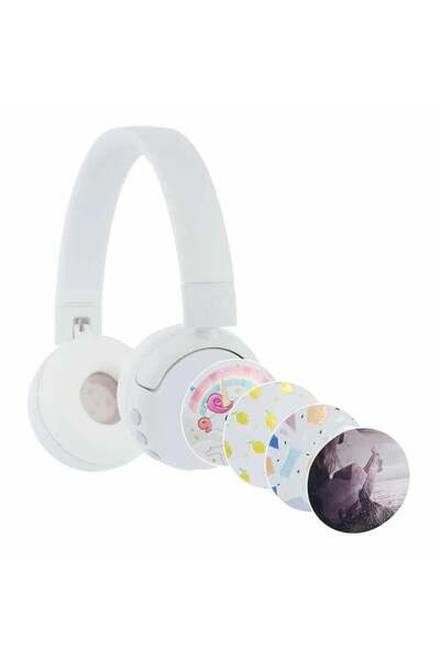 Onanoff BuddyPhones POP Fun Bluetooth Wireless Headset, Volume-Limiting,Kids ...