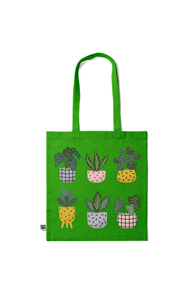 Intelli ® Eco-friendly Cotton shopping bag with long handles, Flowers Collect...