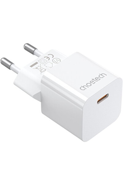 CHOETECH PD5010 USB-C Power Delivery 20W 3A, Alb