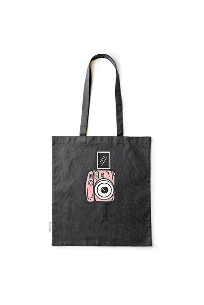 Intelli ® Eco-friendly Cotton shopping bag with long handles, Smallest Moment...