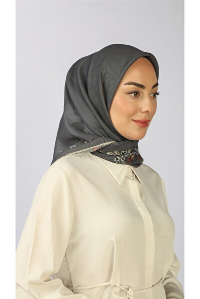locella Lo'cella Pamuklu Soft Eşarp 4556-13 Gri